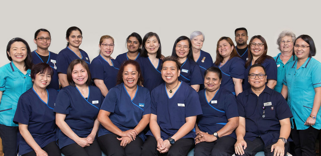 Registered nurses and care staff